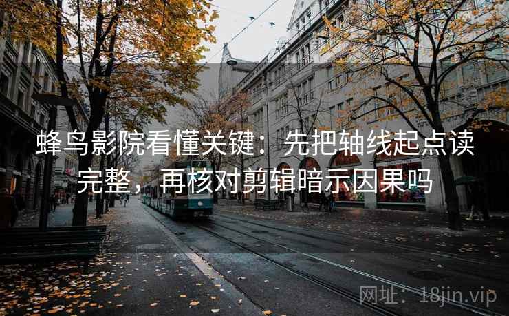 蜂鸟影院看懂关键：先把轴线起点读完整，再核对剪辑暗示因果吗